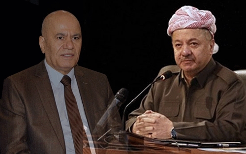 سەرۆک بارزانی سەرەخۆشی لە عەلی عەونی دەکات