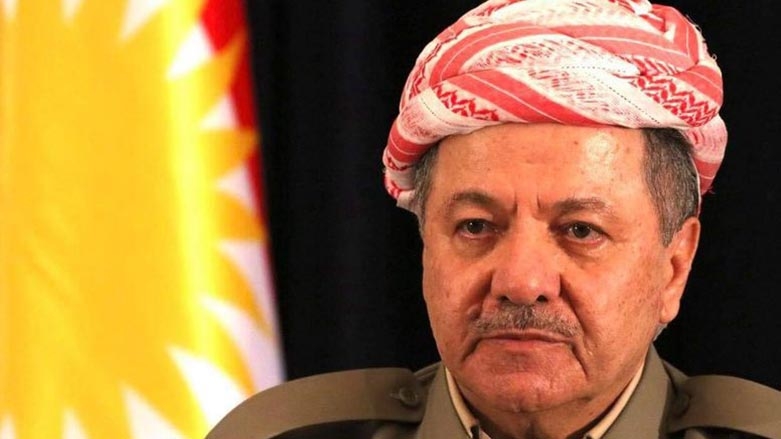 Serok Barzanî sersaxî li Elî Ewnî kir