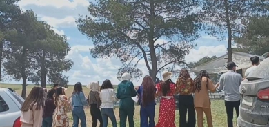 Li Rojavayê Kurdistanê beravên Çemê Dîcleyê bûne cihê sedana geştiyaran