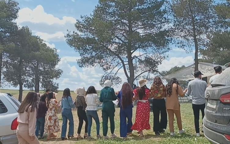 Li Rojavayê Kurdistanê beravên Çemê Dîcleyê bûne cihê sedana geştiyaran