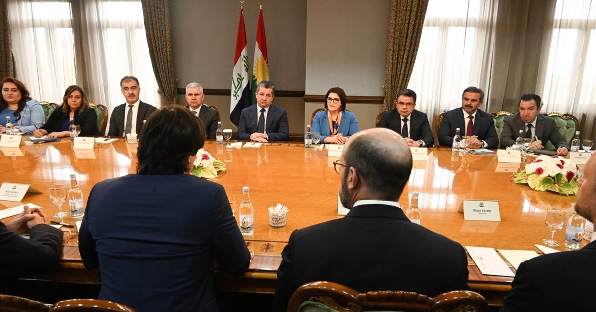 KRG Prime Minister receives a delegation from the US-Kurdistan Business Council