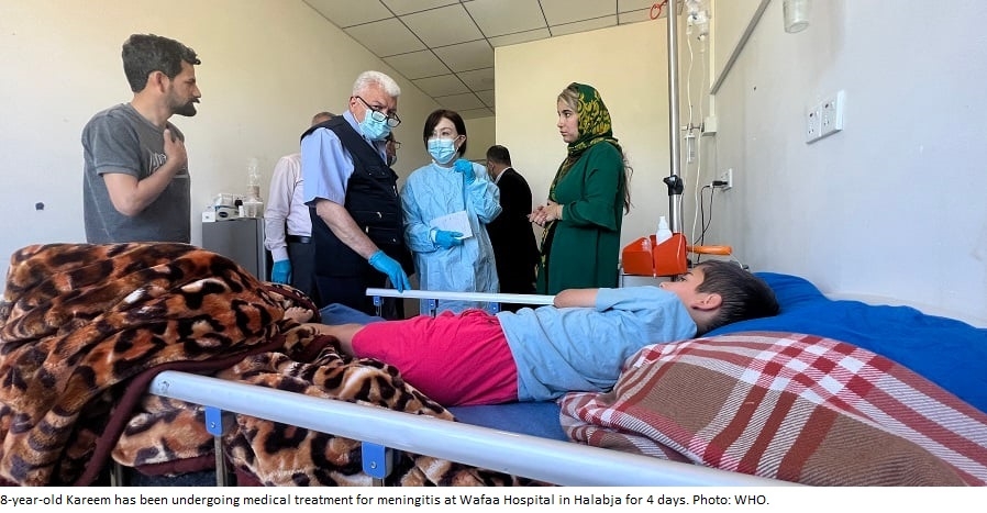 WHO and Iraqi Ministry of Health Jointly Investigate Meningitis Outbreak in Halabjah City and Sulaymaniyah Governorate