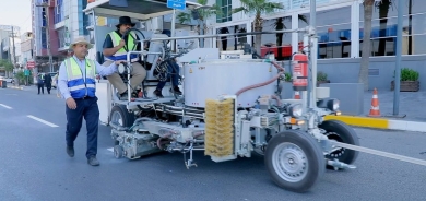 Kurdistan Repaints Road Markings for Safety and Jobs