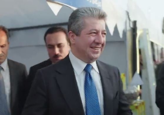 KRG Prime Minister Masrour Barzani Visits Erbil's Local Industry Exhibition