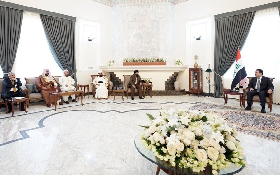 Serokwezîrê Îraqê li gel Mîrê Êzidiyan civiya