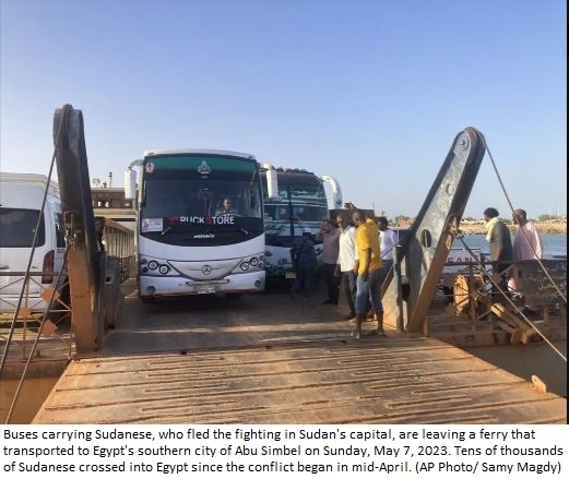 Sudanese fleeing fighting in their homeland face uncertain future, unsure of return