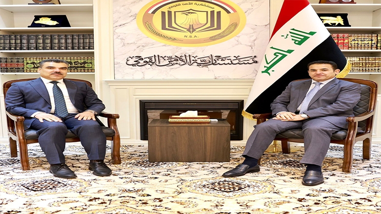 مستشار الأمن القومي ورئيس ممثلية كوردستان يبحثان ملف النازحين في الإقليم