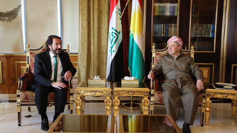 Serok Barzanî pêşwazî li Haşim Haşimî kir