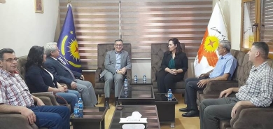 Nûnerê Amerîkayê bi Yekîtiya Siryanî û Rêkxistina Aşûrî re civiya