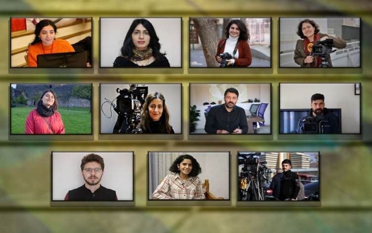 9 rojnamevanên Kurd hatin berdan