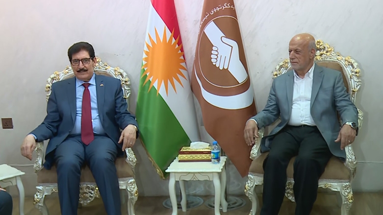 وفد من المكتب السياسي للحزب الديمقراطي الكوردستاني يزور الاتحاد الإسلامي