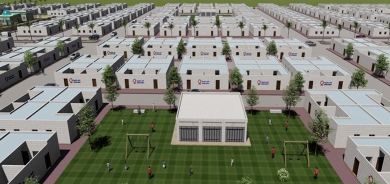 Qeter û Tirkiyê bajarekî ji penaberên Sûrî re li bakurê Sûriyê ava dikin