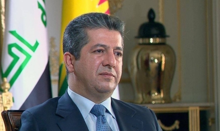 Serokwezîr Mesrûr Barzanî sersaxî li Serokê Banka Navendî ya Iraqê dike