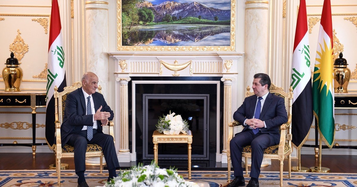 Prime Minister of Kurdistan Regional Government and Iraqi Minister of Water Resources Discuss Cooperation on Water Management