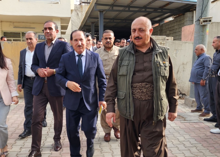 *شاندى پارتى دیموکراتى کوردستان سەردانى یەکێتى نەتەوەیى دیموکراتى کوردستان YNDK دەكات*