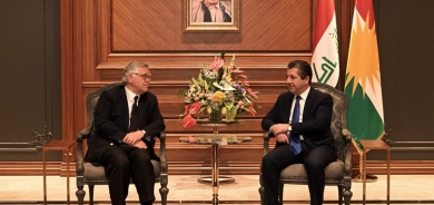 مسرور بارزاني يستقبل رئيس بلدية ناشفيل الأميركية