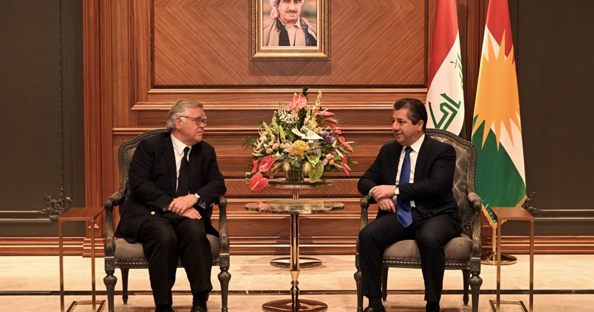 مسرور بارزاني يستقبل رئيس بلدية ناشفيل الأميركية