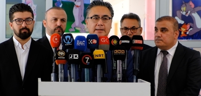 السفير الياباني لدى العراق يزور حلبجة