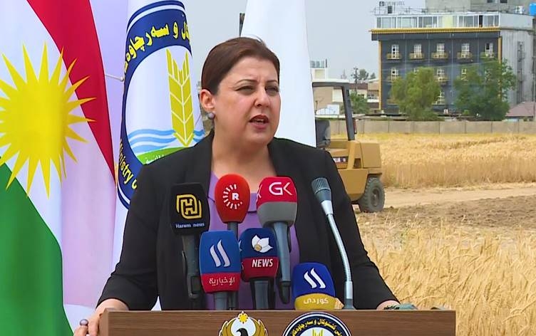 وزيرة زراعة إقليم كوردستان: فلاحونا يتعرضون لـ 