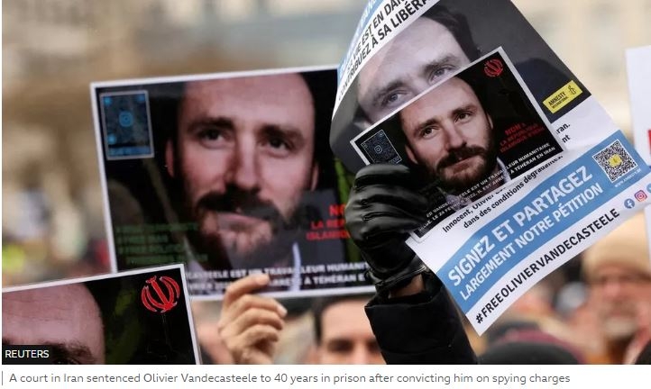 Belgian Aid Worker Olivier Vandecasteele Released in Prisoner Swap with Iran