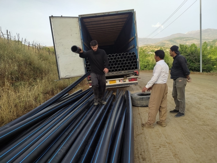 بكلفة 300 مليون دينار .. تنفيذ مشروع مياه في قضاء سيدكان