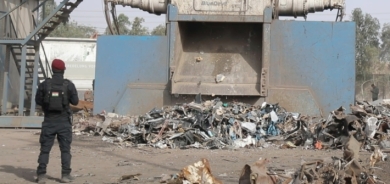 تدمير 152 آلة ومعدات مستخدمة في لعب القمار بالعاصمة أربيل