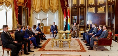 الرئيس بارزاني يستقبل وفداً مشتركاً من الاتحاد العالمي للشباب الديمقراطي ومؤتمر الشباب الكورد