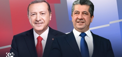 Serokwezîr Mesrûr Barzanî pîrozbahiyê li Erdogan dike