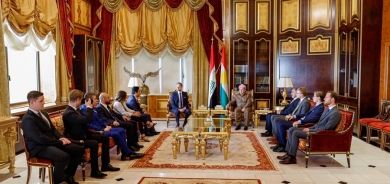 Serok Barzanî nunerên ciwanên 5 welatên Ewrûpî civiya