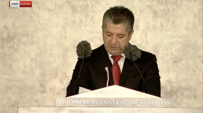 Serokwezîr Mesrûr Barzanî: Em hewl didin Kurdistanê bikin navenda pêkanîna hêviyan