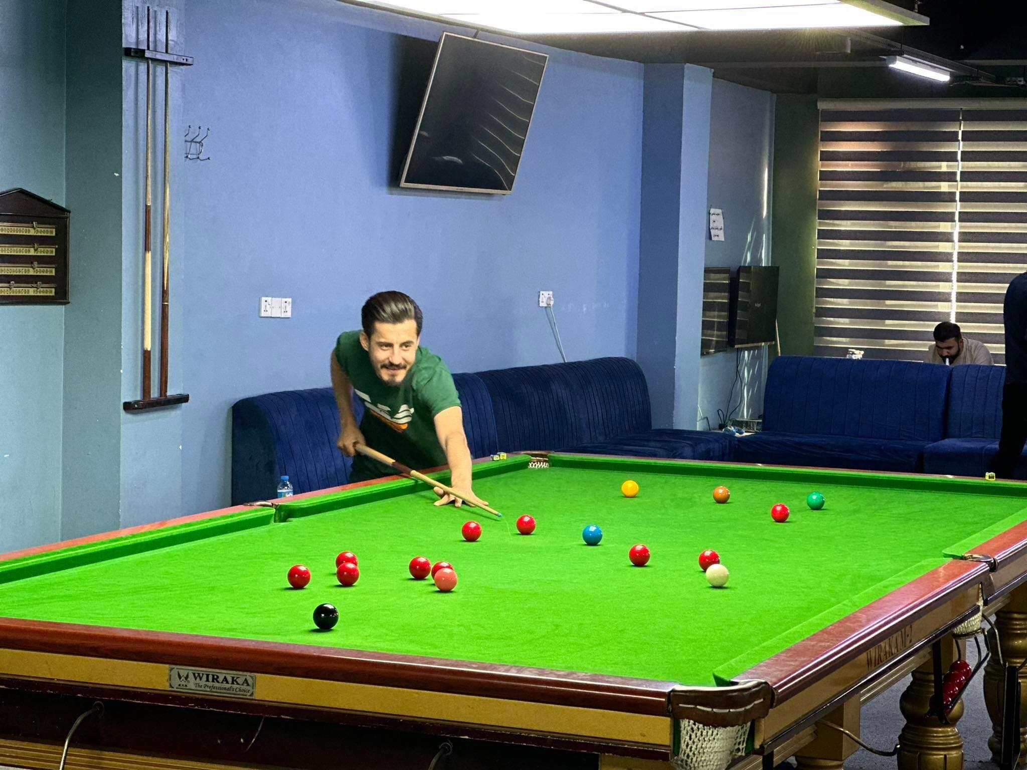 محەمەد ئەسعەد یاری بلیارد بەرەووپێشچوونی بەخۆیەوە بینیوە