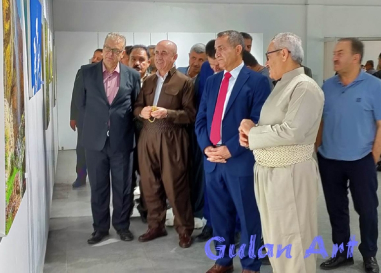 عومەر خدر كاكیل چوارەم پێشانگەی فۆتۆگرافەریی خۆی كردەوە