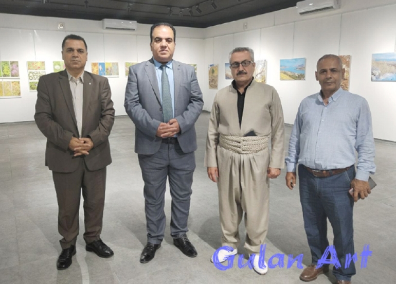 عومەر خدر كاكیل چوارەم پێشانگەی فۆتۆگرافەریی خۆی كردەوە