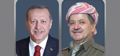 الرئيس بارزاني يهنّئ أردوغان بإعادة انتخابه رئيساً لتركيا