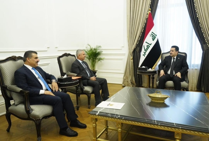 السوداني يؤكد أهمية التنسيق مع حكومة إقليم كوردستان لإسناد خطط الحكومة الاتحادية