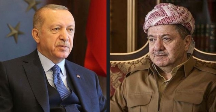 Serok Barzanî pîrozbayî li Erdogan kir