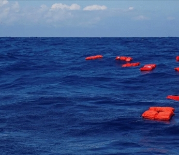 بەهۆی وەرگەڕانی بەلەمێکی پەنابەران  نۆ کەس خنکان