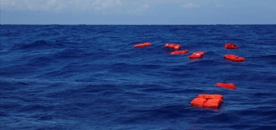 بەهۆی وەرگەڕانی بەلەمێکی پەنابەران  نۆ کەس خنکان