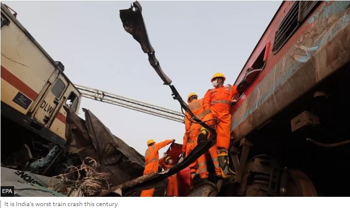 Deadly Train Crash in India's Odisha State Leaves at Least 261 Dead and 1,000 Injured