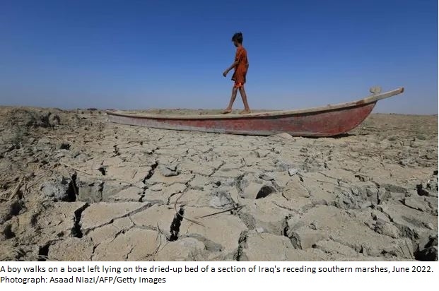 Iraq's Oil Boom Contributes to Worsening Water Crisis in Drought-Hit South, Says The Guardian