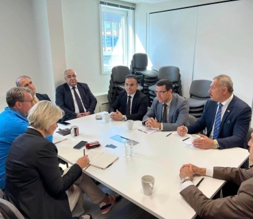 بریکاری وەزارەتی کاروباری شەهیدان و ئەنفال کراوان و شاندی لقی ٦ی پارتی لە ئەوروپا سەردانی وڵاتی نۆرویژیان کرد