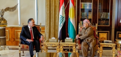 Serok Barzanî pêşwaziya Rafê Îsavî kir