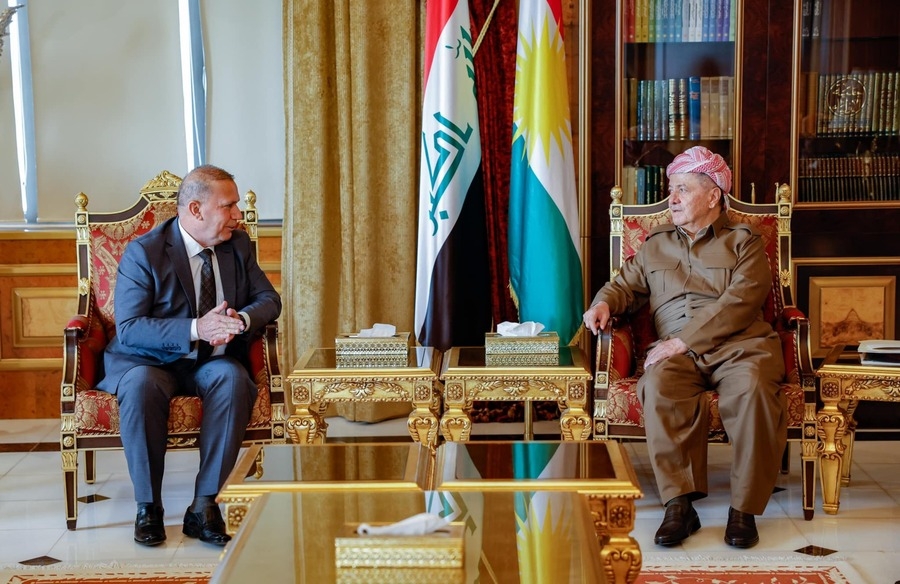 Serok Barzanî li gel nunerên parêzgeha Nînovayê civiya