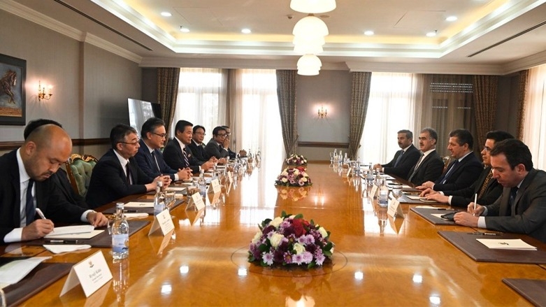 رئيس حكومة إقليم كوردستان يستقبل وفداً يابانياً