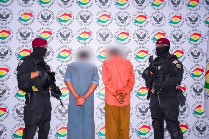 أسايش أربيل تعتقل متَهَمين بارتكاب جريمة قتل في الأنبار