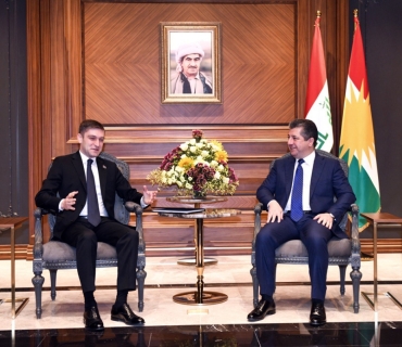 سەرۆكی حكوومەتی هەرێمی كوردستان، پێشوازیی لە هەڵسووڕێنەری باڵوێزخانەی ئازەربایجان لە عێراق كرد و پەرەپێدانی پەیوەندیی دوولایەنەیان تاوتوێ كرد.