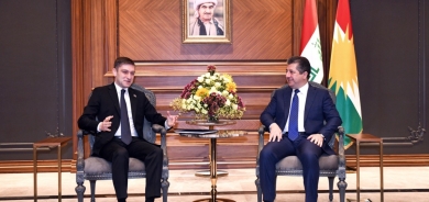 سەرۆكی حكوومەتی هەرێمی كوردستان، پێشوازیی لە هەڵسووڕێنەری باڵوێزخانەی ئازەربایجان لە عێراق كرد و پەرەپێدانی پەیوەندیی دوولایەنەیان تاوتوێ كرد.