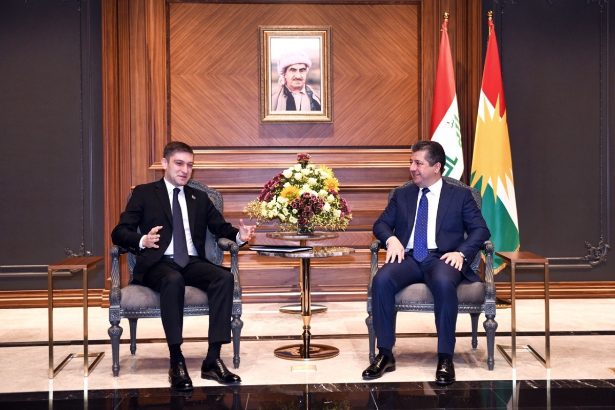 سەرۆكی حكوومەتی هەرێمی كوردستان، پێشوازیی لە هەڵسووڕێنەری باڵوێزخانەی ئازەربایجان لە عێراق كرد و پەرەپێدانی پەیوەندیی دوولایەنەیان تاوتوێ كرد.