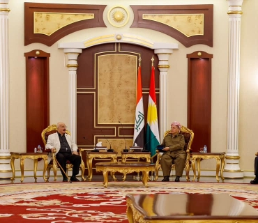 سەرۆك بارزانی پێشوازیی لە ژمارەیەك لە هونەرمەندانی كوردستان دەكات