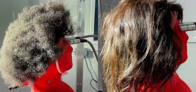 الشعر المجعد يحافظ على برودة الجسم